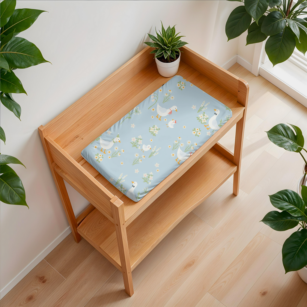 Soft Adorable Duck & Daisy Pad Cover