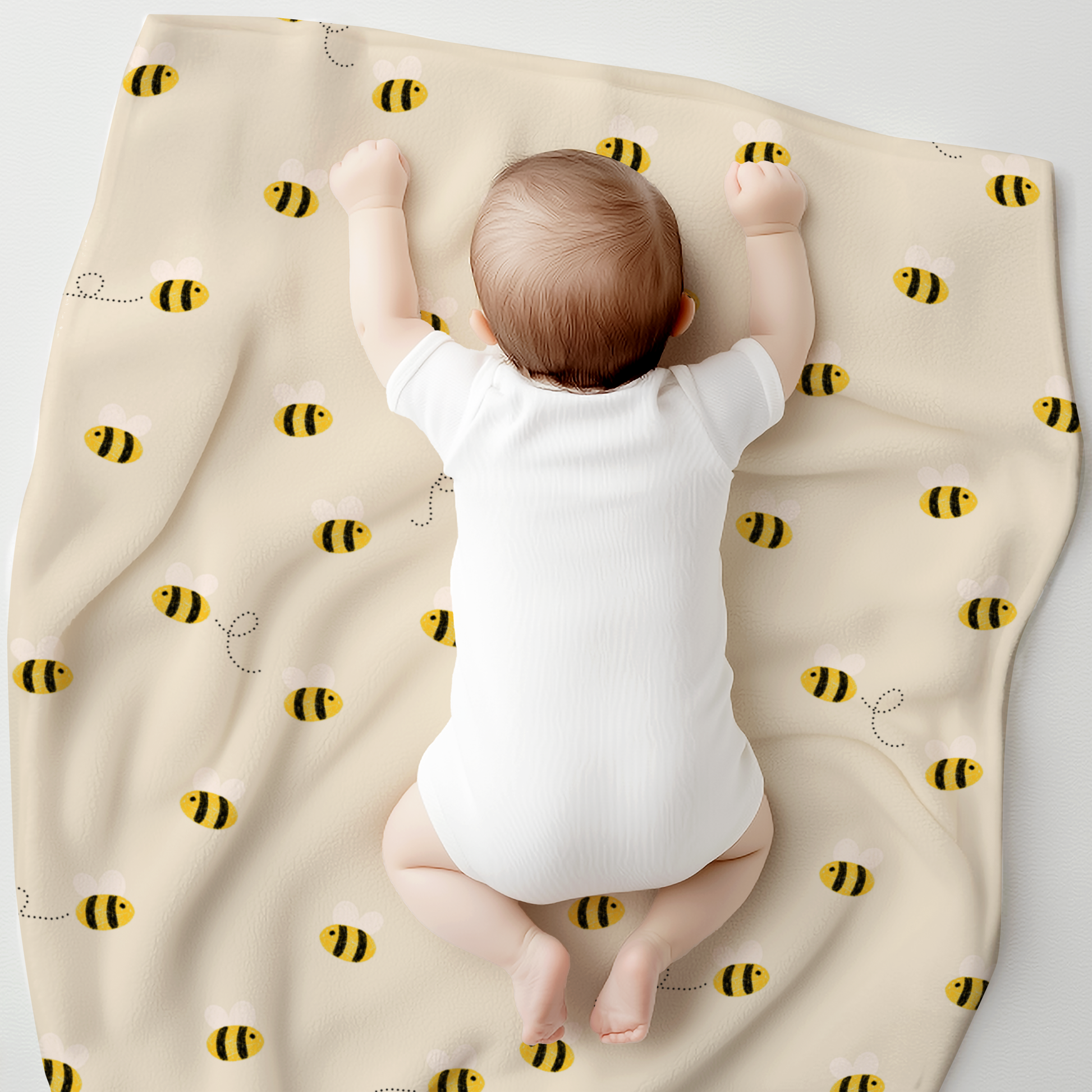 Sweet Honey Bee Blanket for Baby, Toddler & Kid