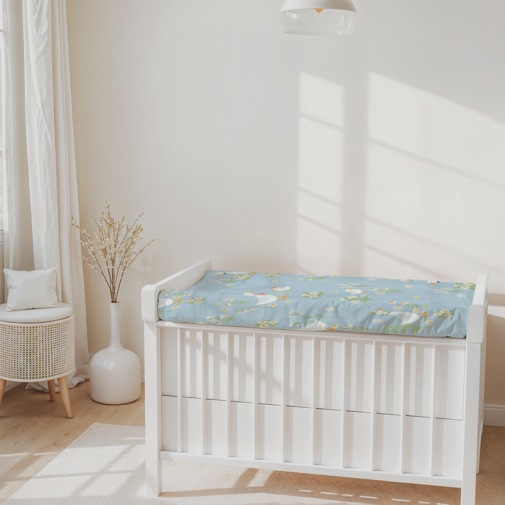 Soft Adorable Duck & Daisy Pad Cover