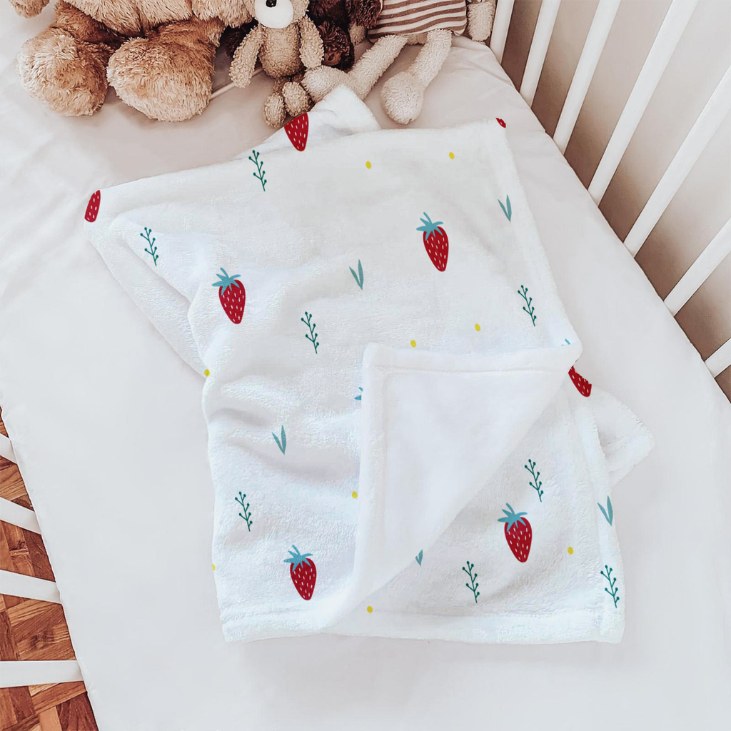 Strawberry Baby Blanket
