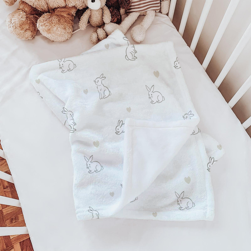 Soft Bunny Baby Blanket