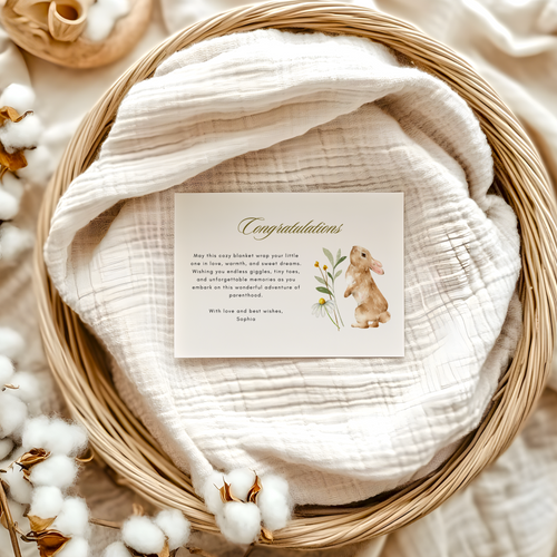 Bunny Gift Card